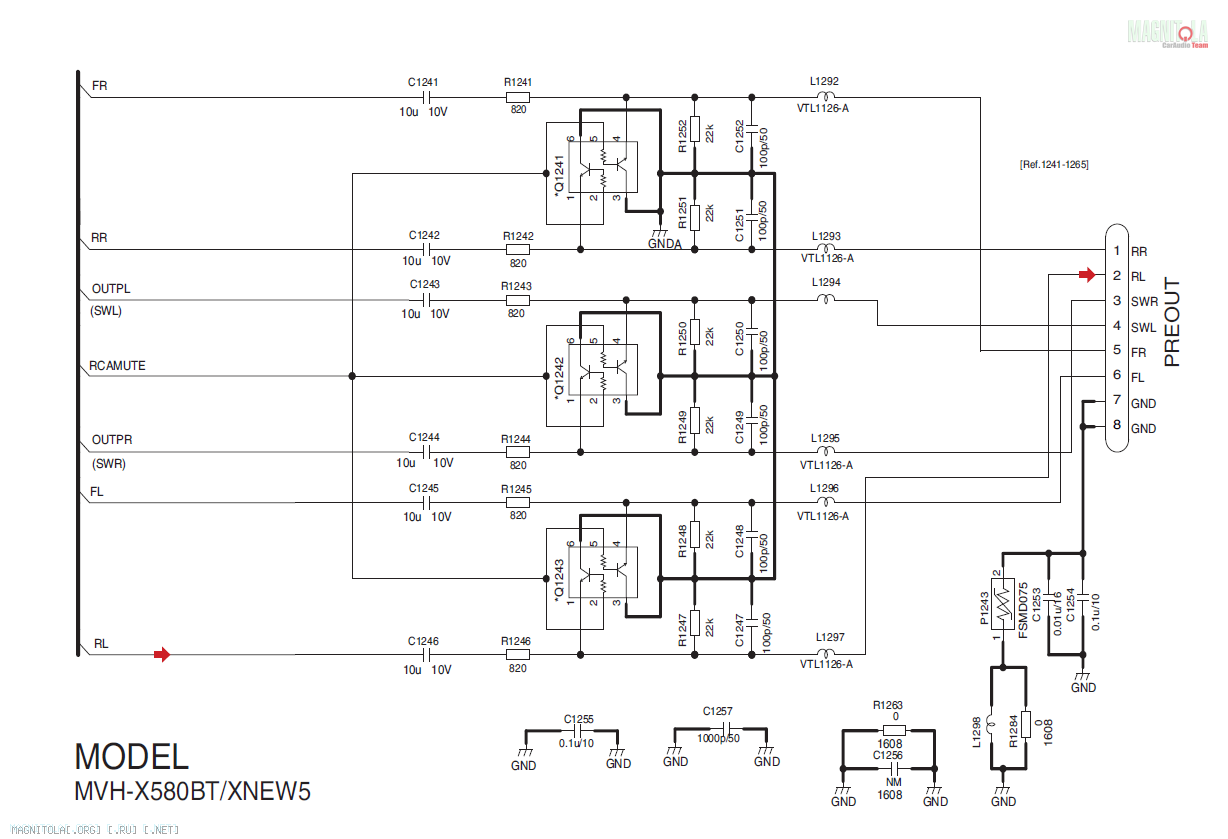 Pioneer mvh 150ub схема подключения