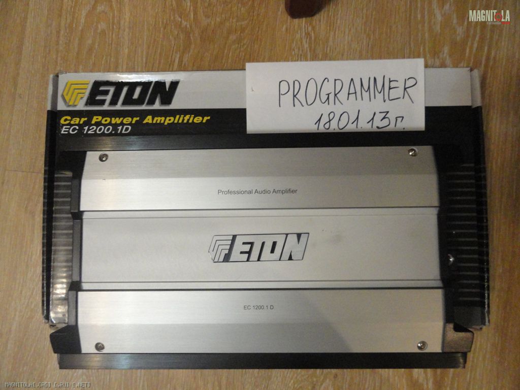 Eton Ecc 1200 1D Инструкция