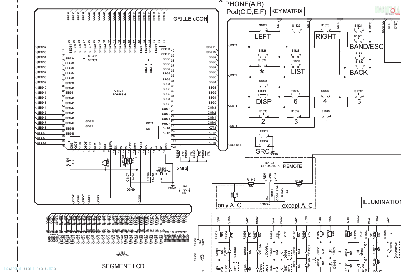 Kenwood kmm 304y схема