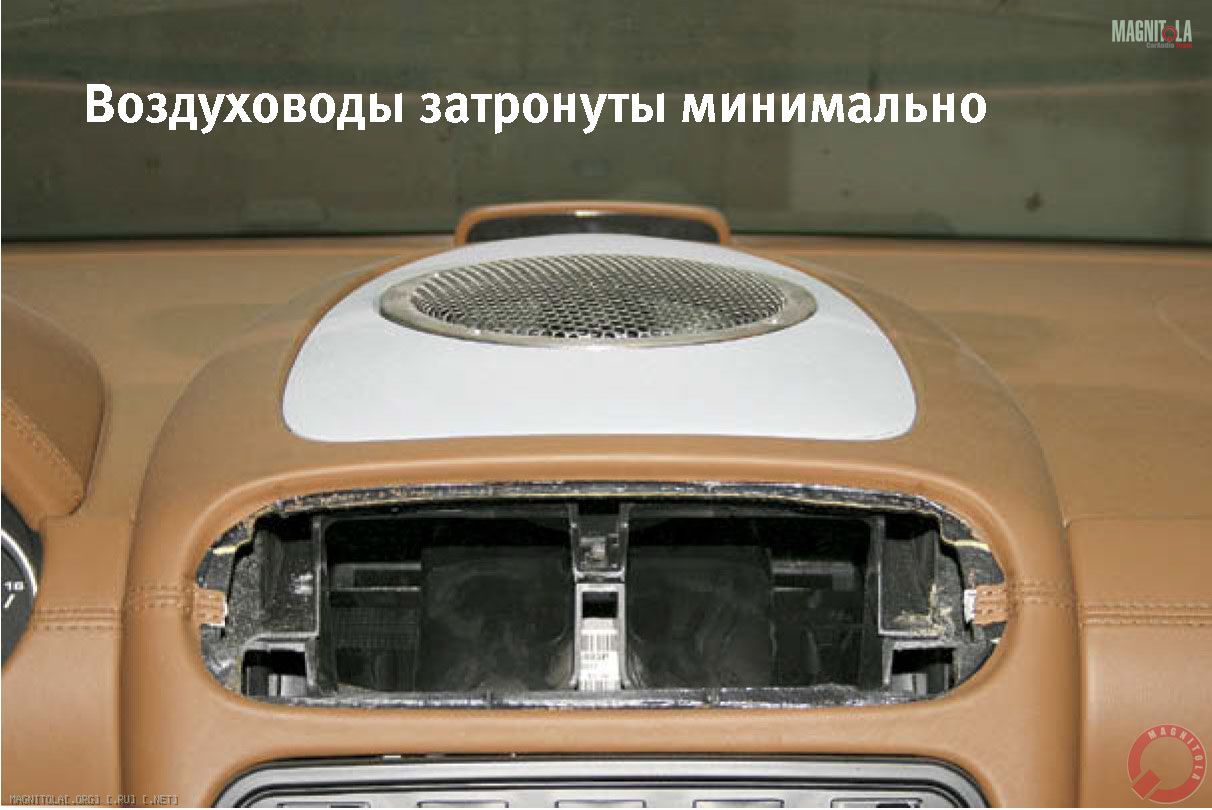 Воздуховоды затронуты минимально