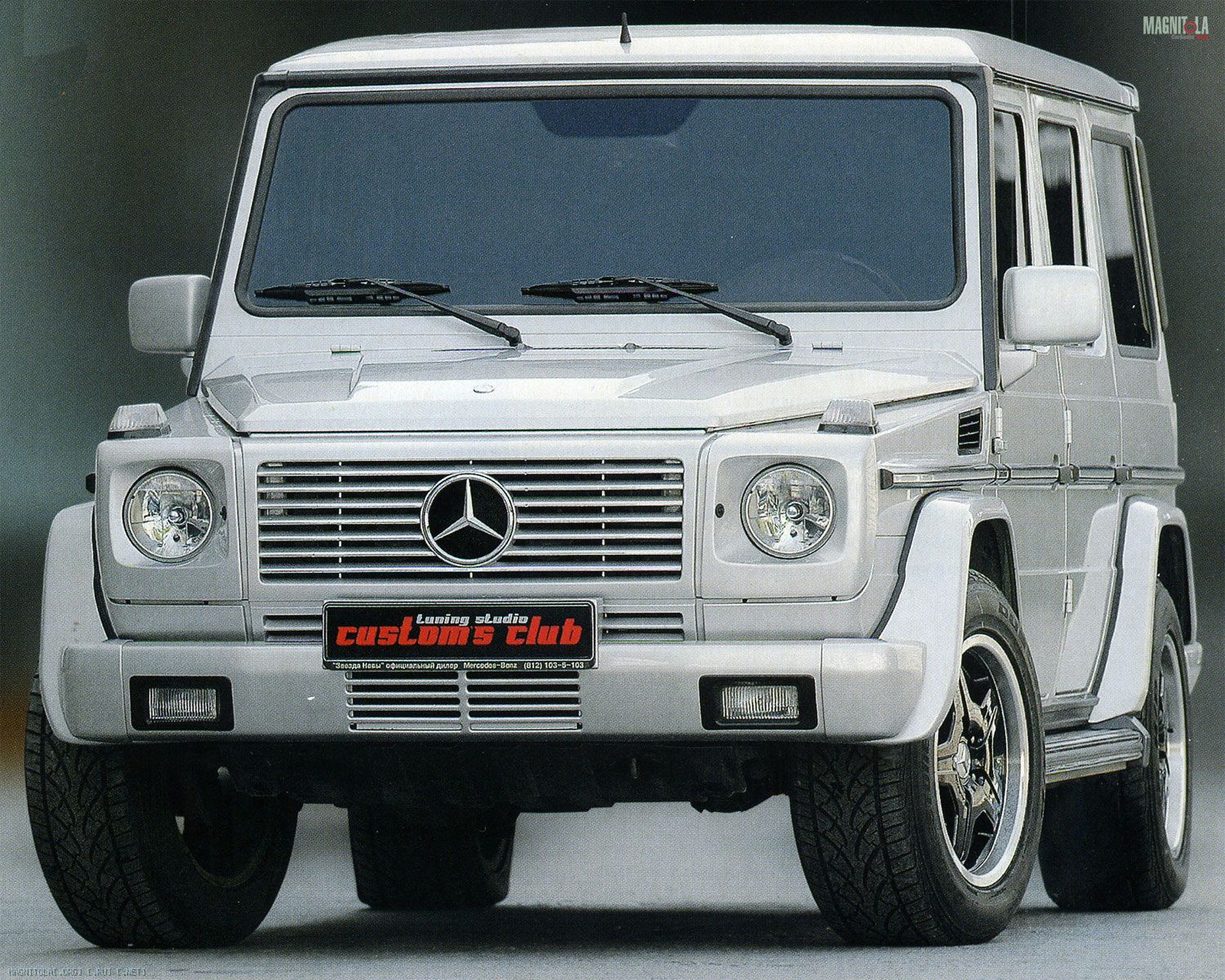 Хроники Магнитолы - Системы. Mercedes G500. Переоформление