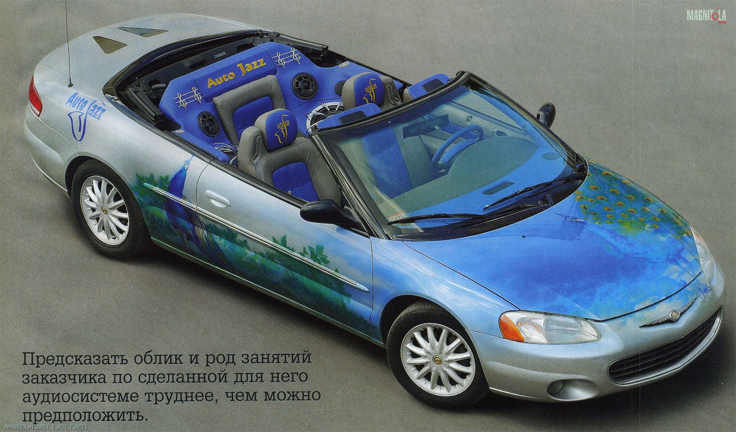 Хроники Магнитолы - Системы. CHRYSLER SEBRING CONVERTIBLE. Павлины, говорю