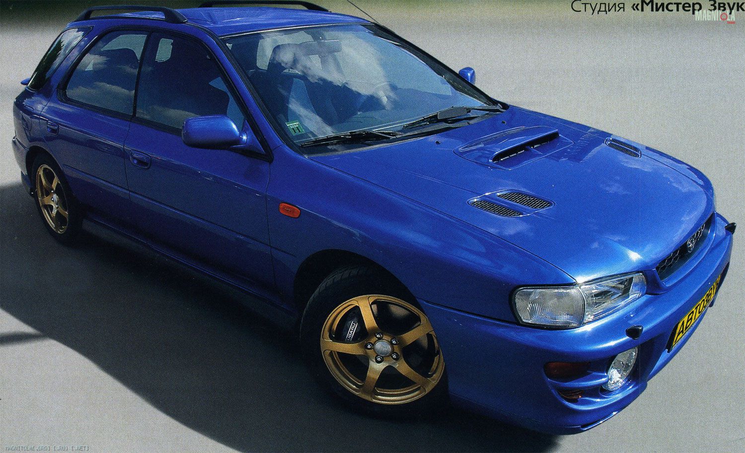 Хроники Магнитолы - Системы. Subaru Impreza WRX. Полочная акустика