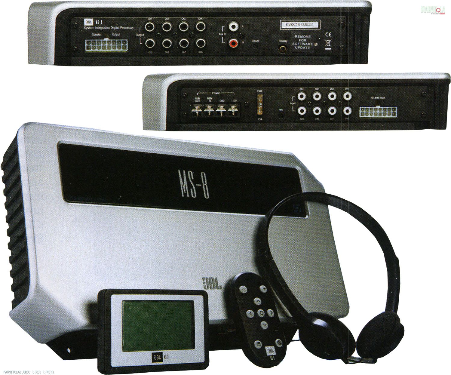 Хроники Магнитолы - Звуковой процессор для штатных аудио и  мультимедиасистем JBL MS-8. Соло-тест
