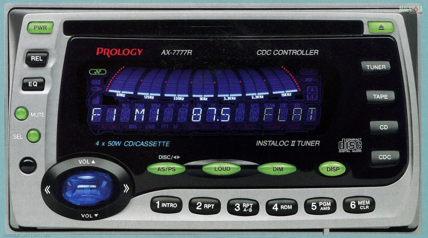 Хроники Магнитолы - Головное устройство 2 DIN Prology AX-7777R.  Одноклассники