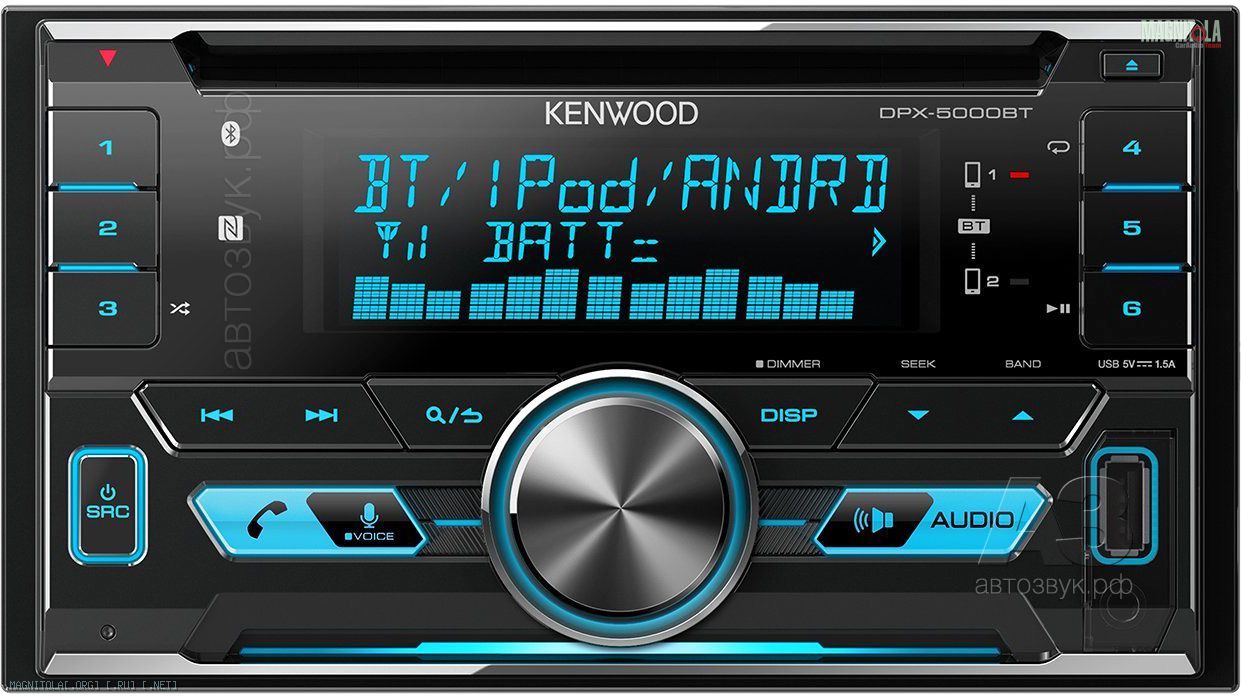 Хроники Магнитолы - Kenwood DPX-5000BT. Шире шаг