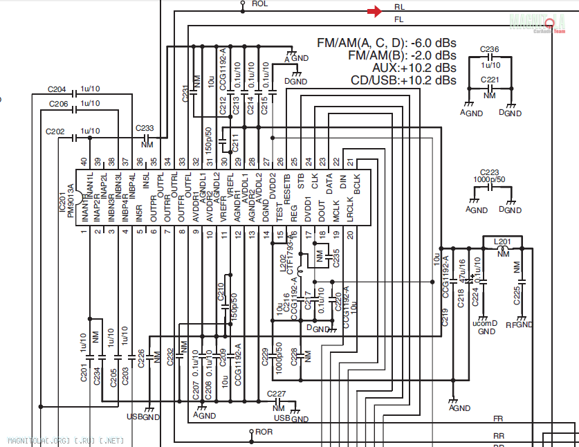 Pioneer mvh s120uba схема